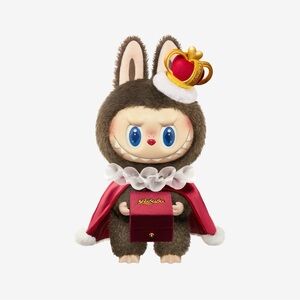 THE MONSTERS Let’s Checkmate authentic vinyl plush doll with Red Cape and Crown